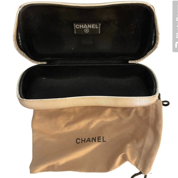 CHANEL Mother of Pearl 5076-H Black Square CC Sunglasses - Box Case, Cloth, Auth main image 7